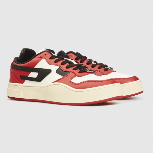 Кеды Diesel S-Ukiyo Low Mars Red/Star White/Black.