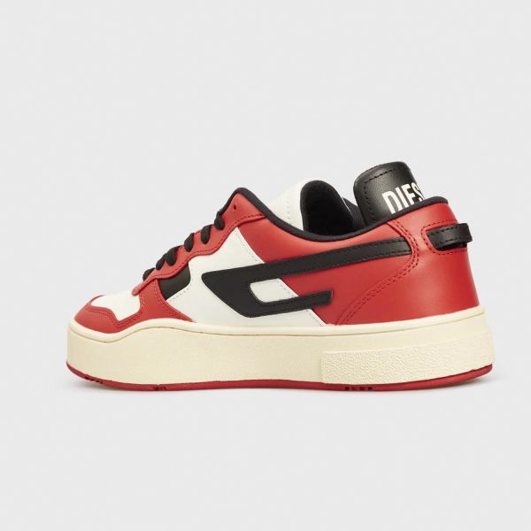 Кеды Diesel S-Ukiyo Low Mars Red/Star White/Black.