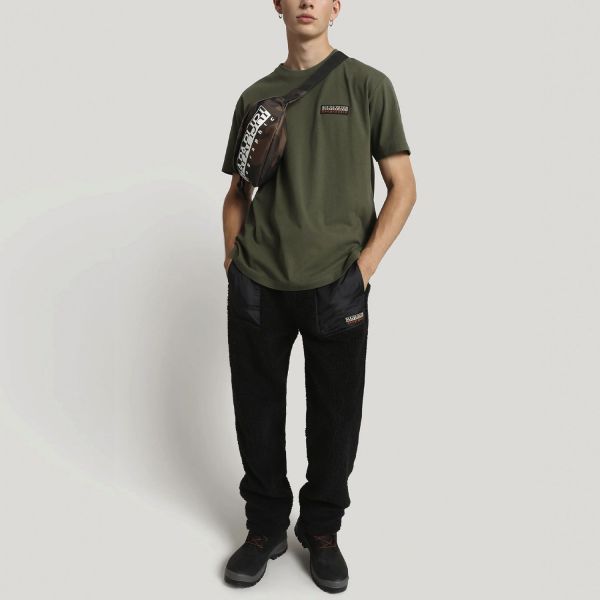Футболка Napapijri S-Patch SS A green.
