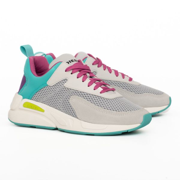 Кроссовки Diesel S-Serendipity Low Cut W Glacier Gray/Ceramic Blue/Magenta Haze.