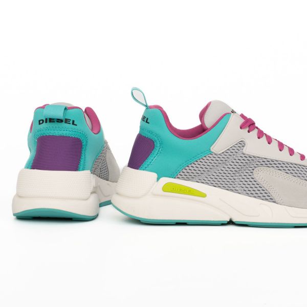 Кроссовки Diesel S-Serendipity Low Cut W Glacier Gray/Ceramic Blue/Magenta Haze.