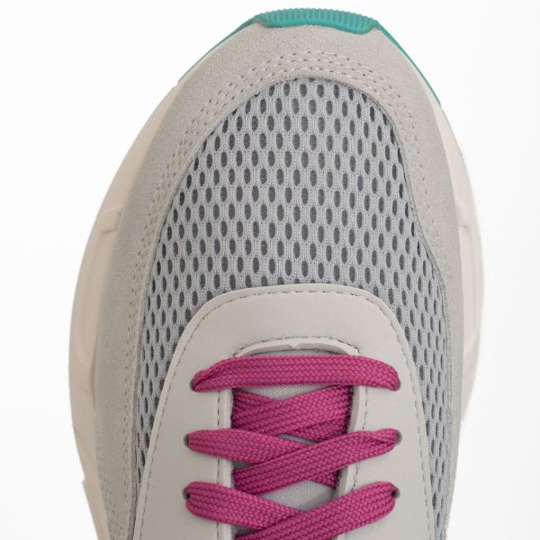 Кроссовки Diesel S-Serendipity Low Cut W Glacier Gray/Ceramic Blue/Magenta Haze.