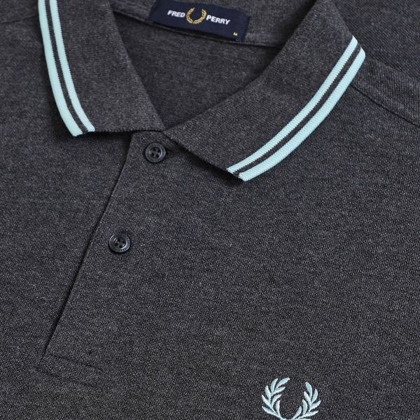 Поло Fred Perry M3600 grey.
