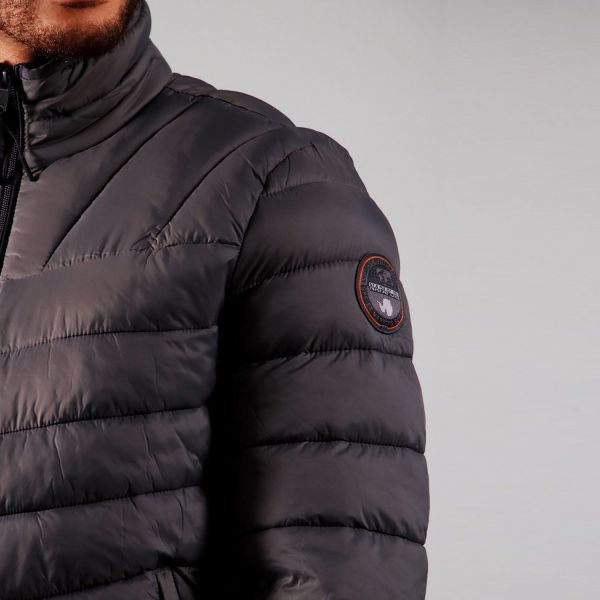 Куртка Napapijri Aerons Stand Dark Grey Solid NP0A4ENM1981.