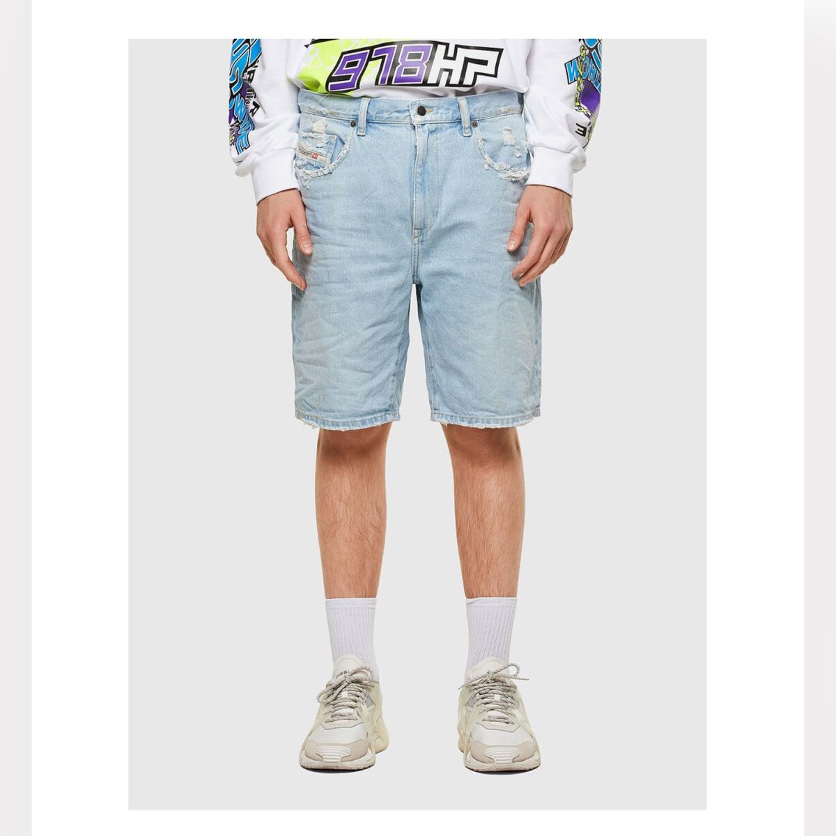 Шорти Diesel D-Strukt-Short A02648-0HBAW-01