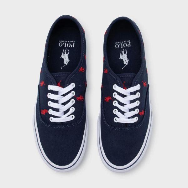 Кеды POLO Ralph Lauren Keaton Pony NWNAVY.
