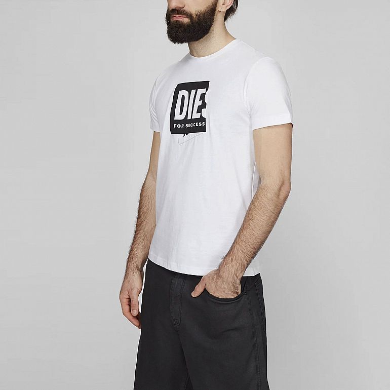 Футболка Diesel T-Diegos-Lab T-shirt A02378-0HAYU-100.
