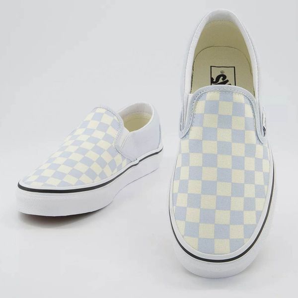 Слипоны Vans Classic Slip-On blue white.