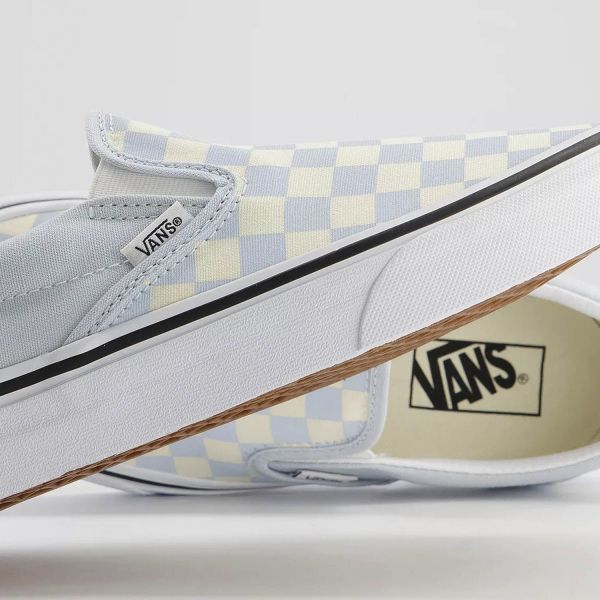 Слипоны Vans Classic Slip-On blue white.