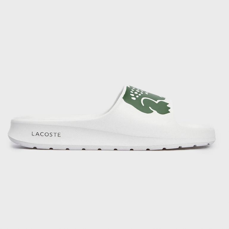Шлепанцы Lacoste Coco 2.0 0721 1 CFA LT WHT/DK GRN Synthetic.