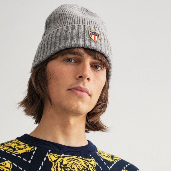 Шапка Gant Banner Shield Beanie.