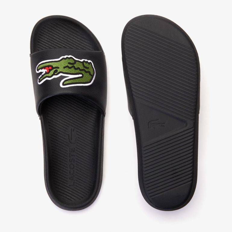 Шлепанцы Lacoste.