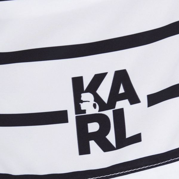 Плавательные шорты Lagerfeld KL22MBM04 Stripes White.