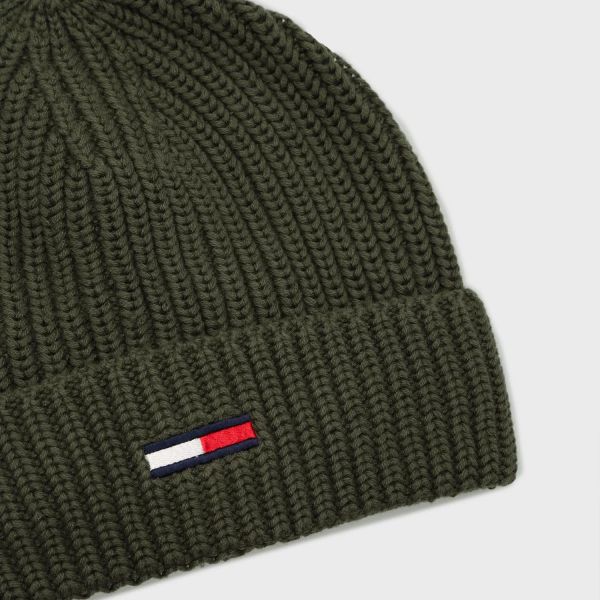 Шапка Tommy Hilfiger AM0AM07938 P9XTIM BASIC RIB BEANE4500374701.
