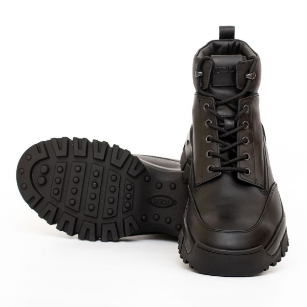 Ботинки Tod's STIVALETTO MID MOUNTAIN 81B nero.