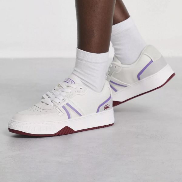 Кеди Lacoste L001 0321 1 SFA WHT/PURP.