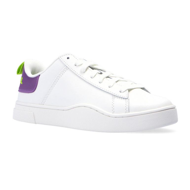 Кеды Diesel S-Clever Low Lace W Star White/Lime Punc.
