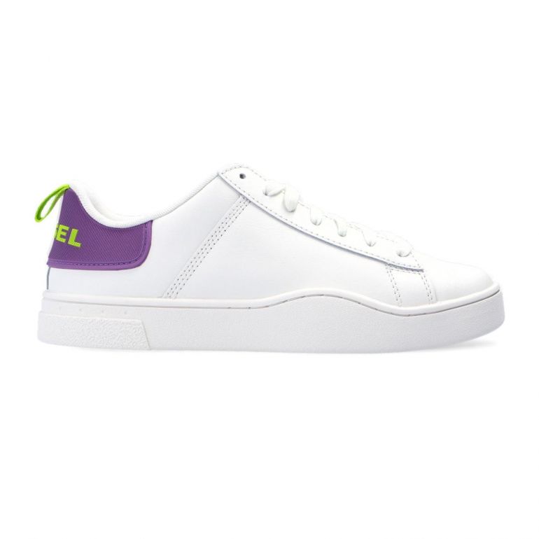 Кеды Diesel S-Clever Low Lace W Star White/Lime Punc.