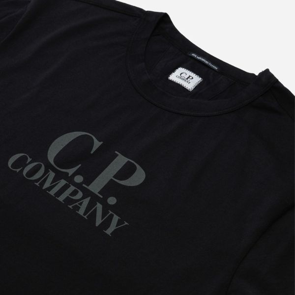 Футболка C.P Company 12CMTS040A006130G black.