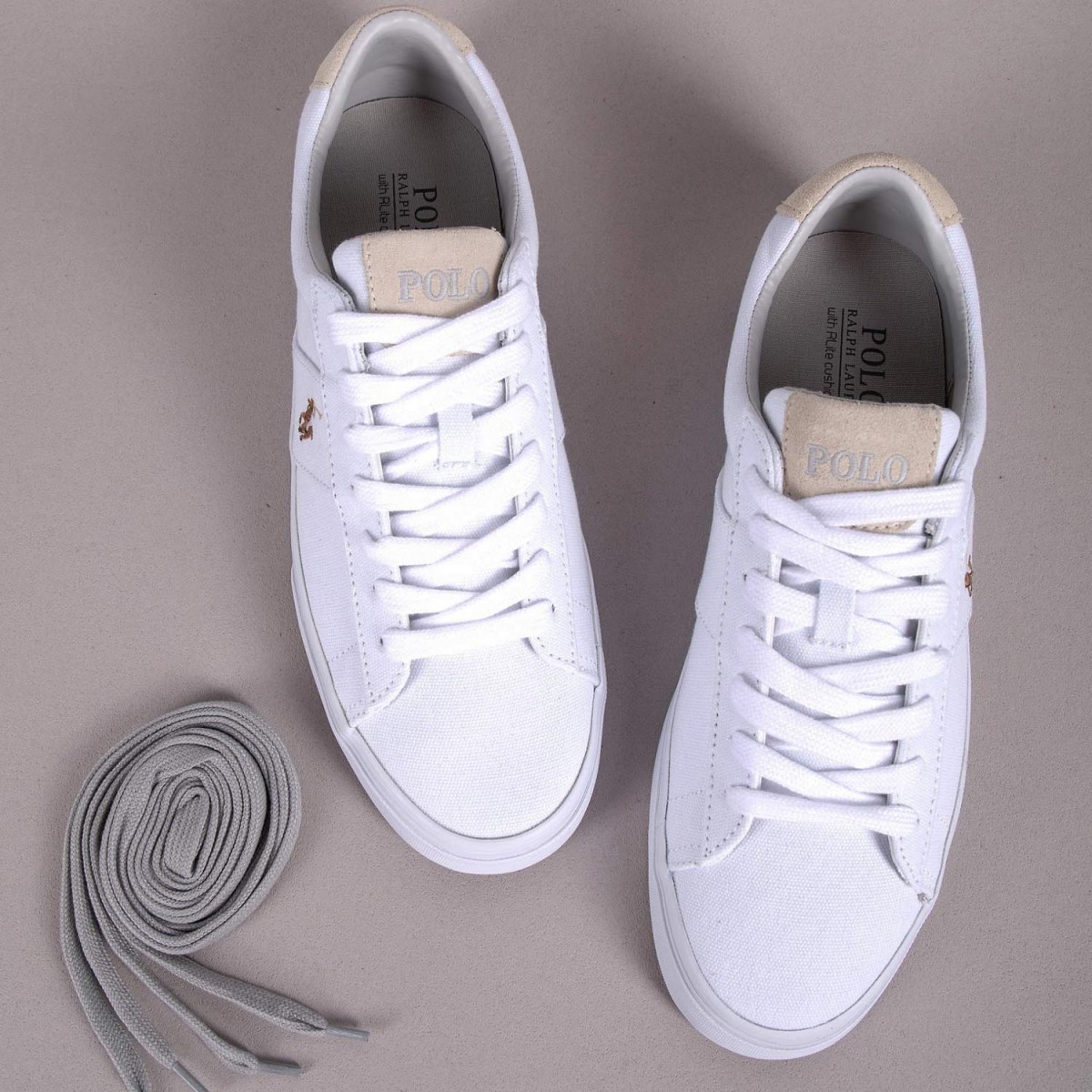 Кеди POLO Ralph Lauren Sayer-NE-SK-VLC White — купити в Україні