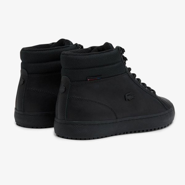 Ботинки Lacoste Straightset THRM03211 CMA BLK/BLK Leather.