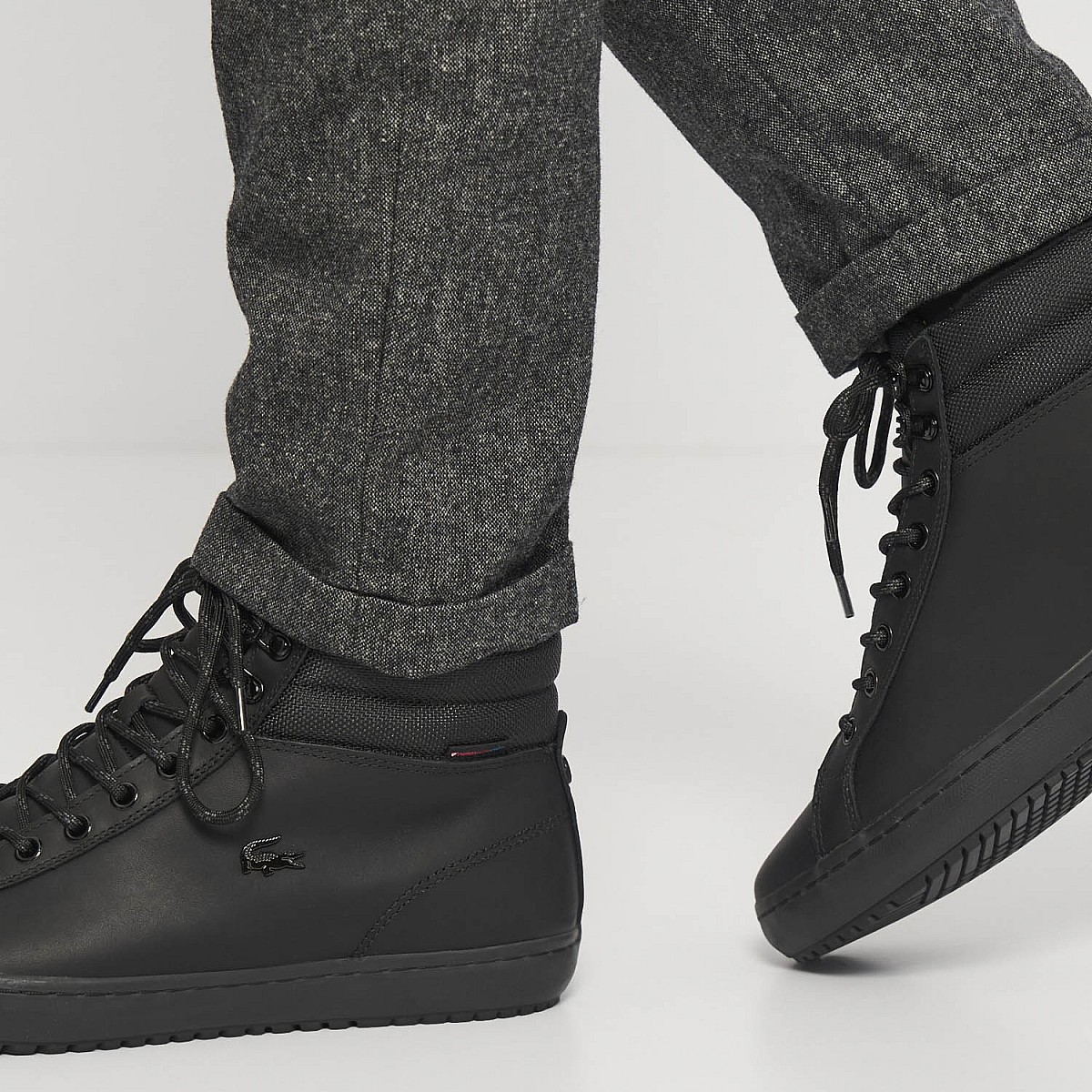 Черевики Lacoste Straightset THRM03211 CMA BLK/BLK Leather
