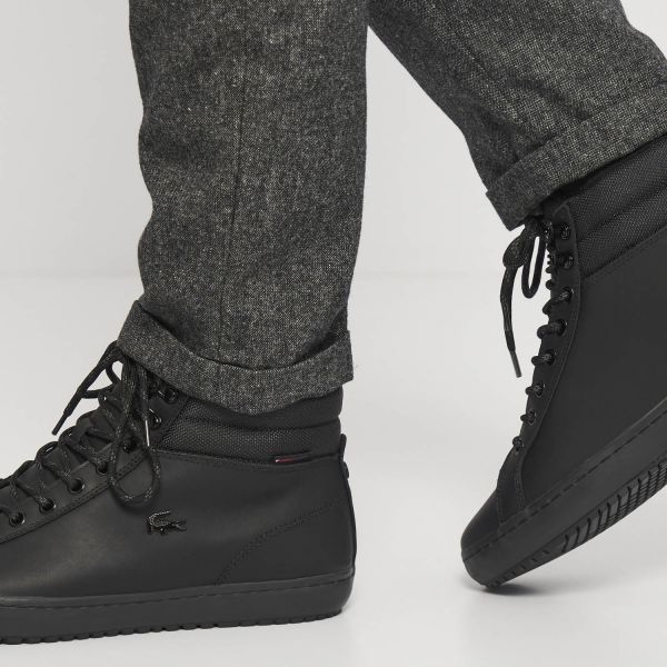 Ботинки Lacoste Straightset THRM03211 CMA BLK/BLK Leather.