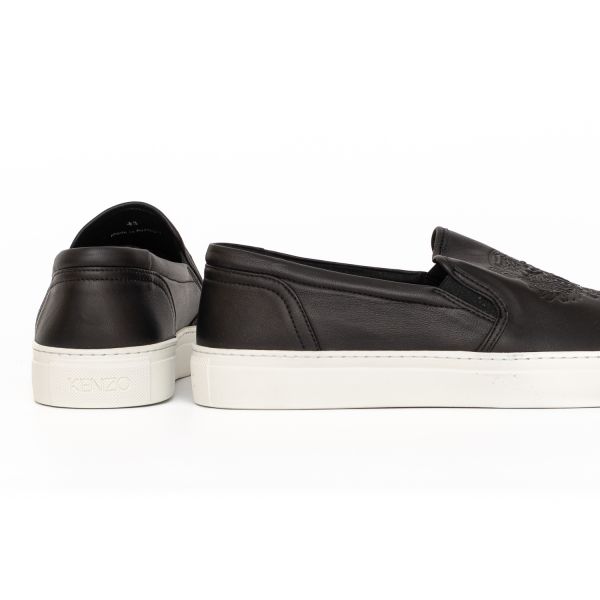 Слипоны Kenzo K-Skate Slip-On Noir.