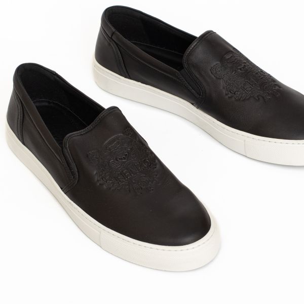 Слипоны Kenzo K-Skate Slip-On Noir.