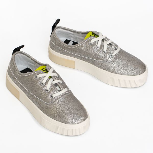 Кеды Diesel S-Vaneela LC Silver.