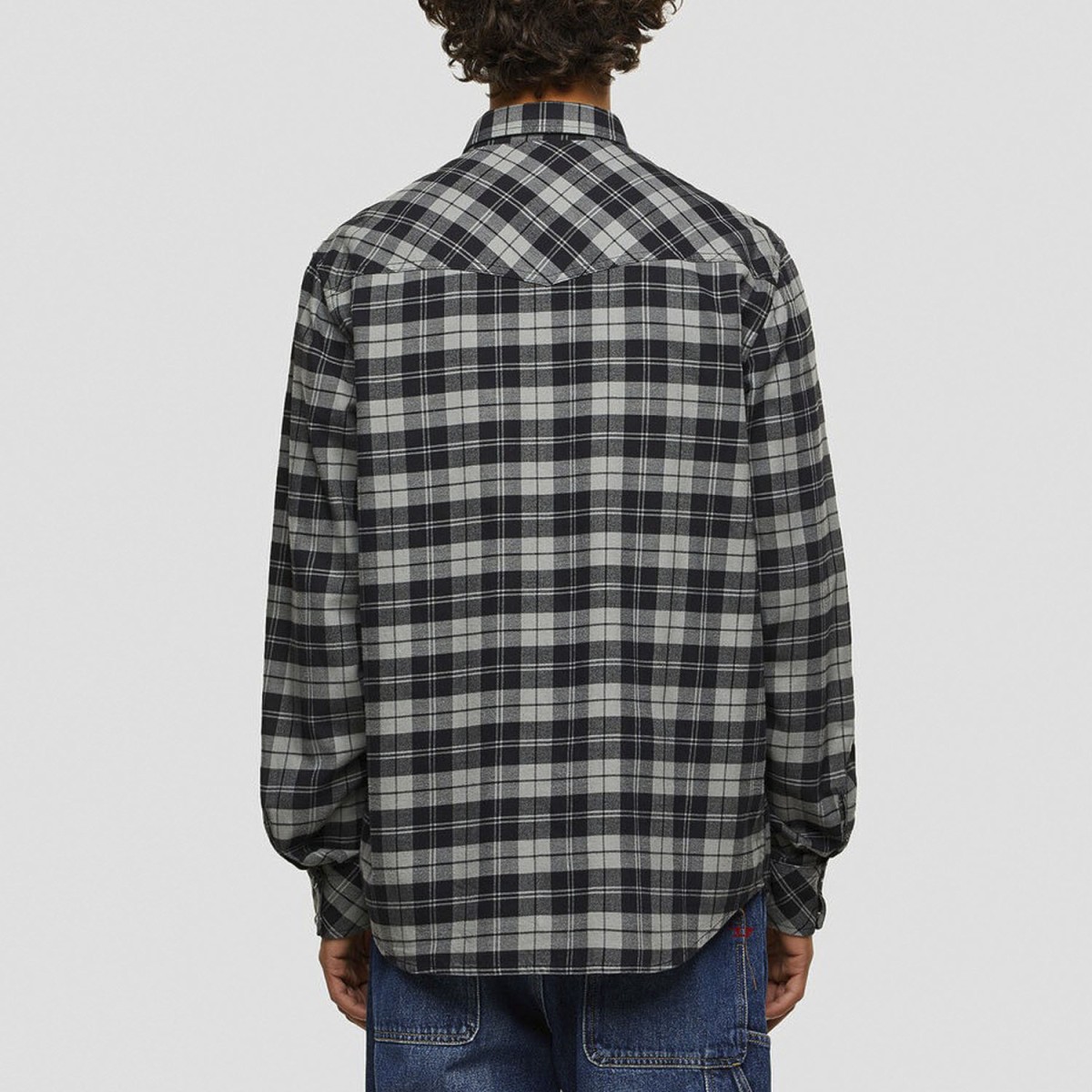 Сорочка Diesel S-East-Long-CHK Shirt