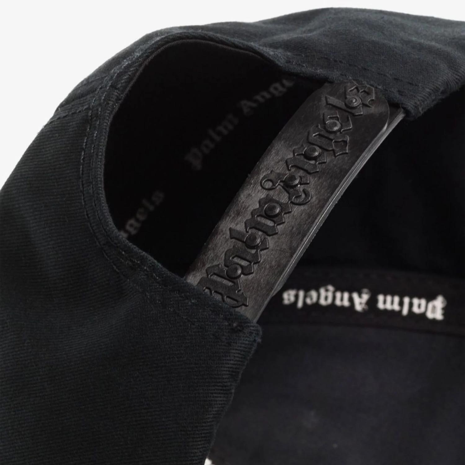 Кепка Palm Angels PXP Angels Cap Black White