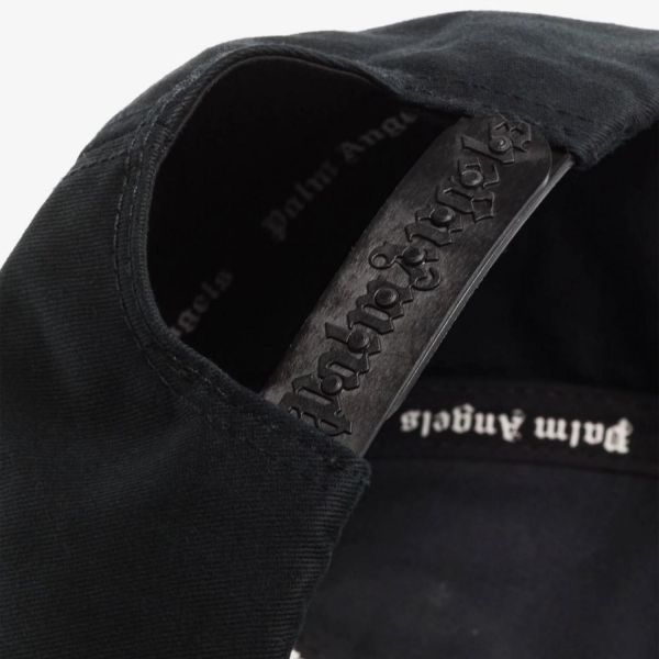Кепка Palm Angels PXP Angels Cap Black White.