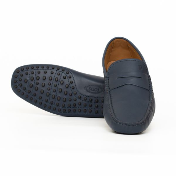 Мокасины Tod's Mocassino New Gommini 122 Uomo SFI Blu Navy.