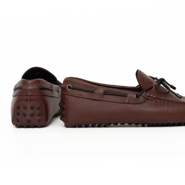 Мокасины Tod's Laccetto My Colors New Gommini 122 LPO Bordeaux.