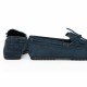 Мокасини Tod's Laccetto City Gommino FLA Blu Petrolio