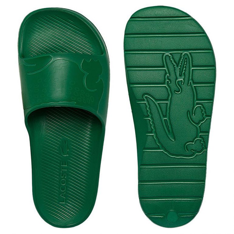 Шлепанцы Lacoste Croco 2.0 1122 2 CMA GRN/GRN Synthetic.