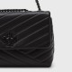 Сумка Tory Burch Kira Chevron Powder Coated Small Convertible Shoulder Bag
