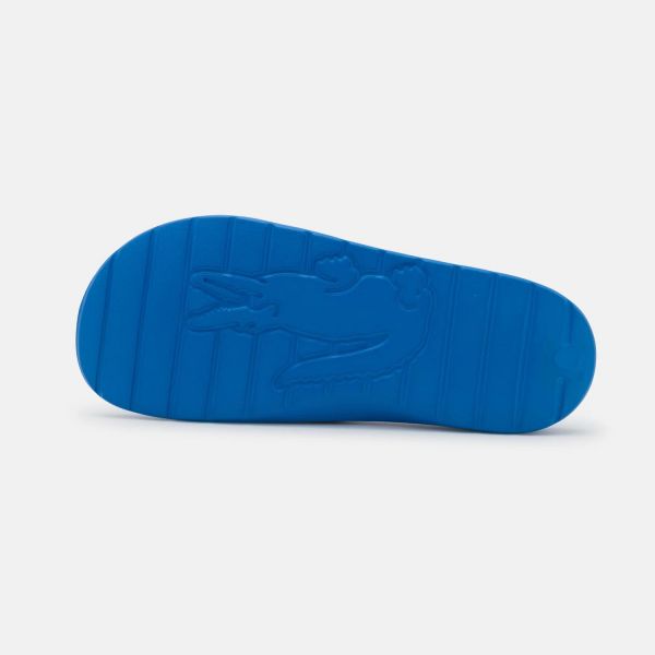 Шлепанцы Lacoste Croco 2.0 1122 2 CMA BLU/BLU Synthetic.