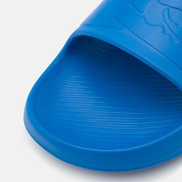 Шлепанцы Lacoste Croco 2.0 1122 2 CMA BLU/BLU Synthetic.