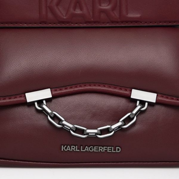Сумка Lagerfeld 215W3061 Carmin/Gunmetal.