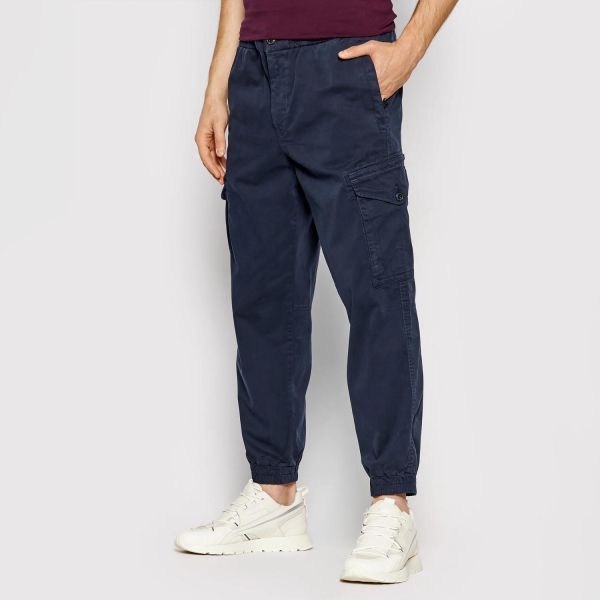 Карго штаны Hugo Boss 50456791 blue SEILAND.