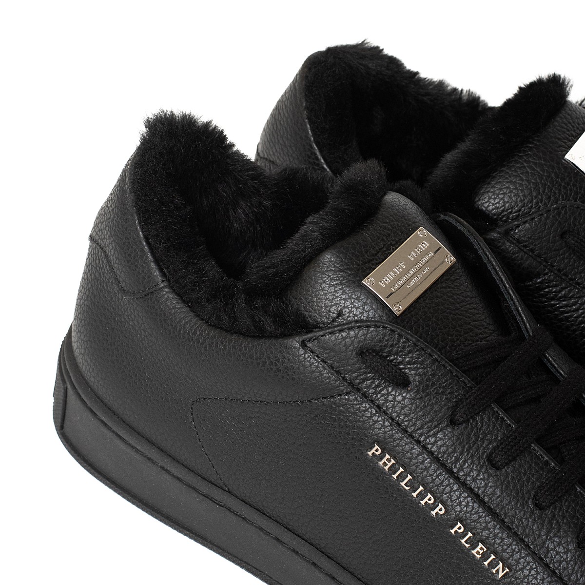 Кеди на хутрі Philipp Plein FAAS MSC3686 PLE010N