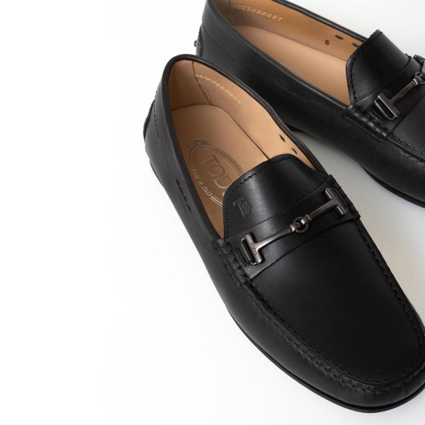 Мокасины Tod's Doppia T Fine City Gommino D90 Nero.