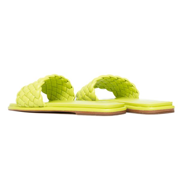 Шлепанцы Michael Kors Amelia Flat Sandal BRT Limeade.