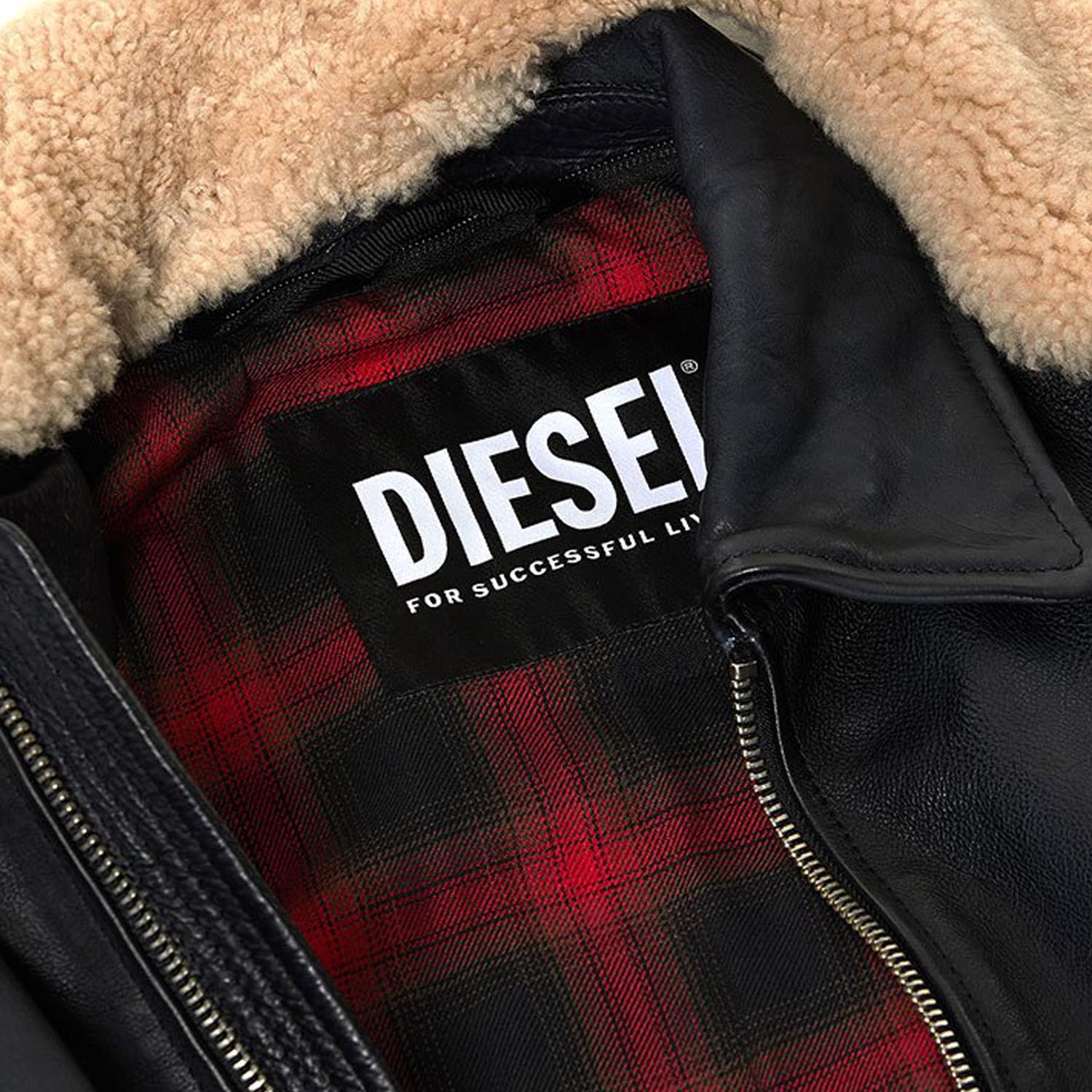 Шкіряна куртка Diesel L-Stephen Jacket