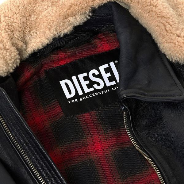 Кожаная куртка Diesel L-Stephen Jacket.