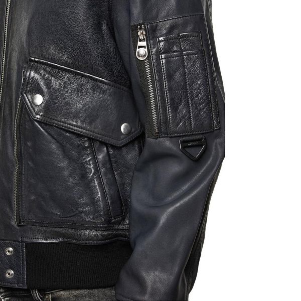 Кожаная куртка Diesel L-Stephen Jacket.