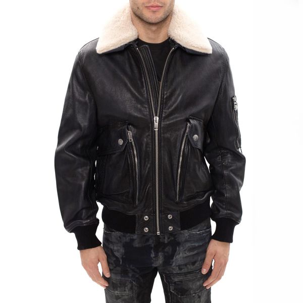 Кожаная куртка Diesel L-Stephen Jacket.