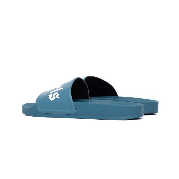 Шлепанцы Palm Angels Pool Slider Blue White.